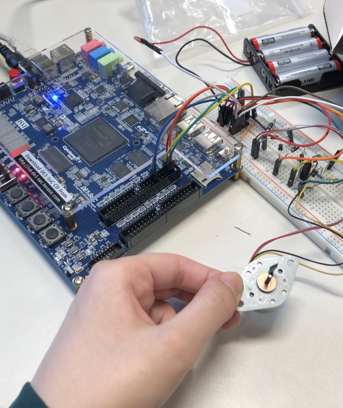 FPGA_Motor_Custom_Processor